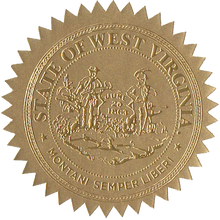 State Seals Metallic Gold