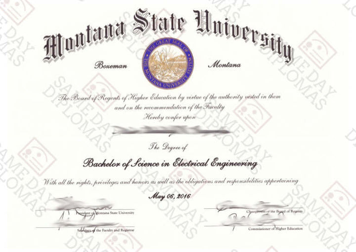Associate Degree Diploma - Doc Printers