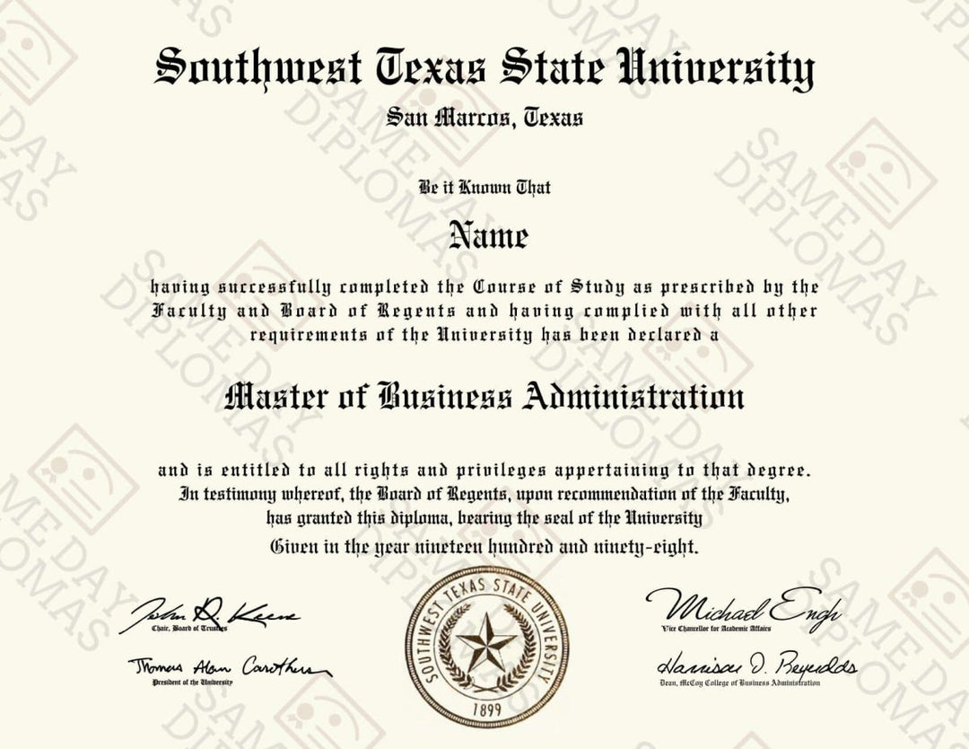 Associate Degree Diploma & Transcripts - Doc Printers