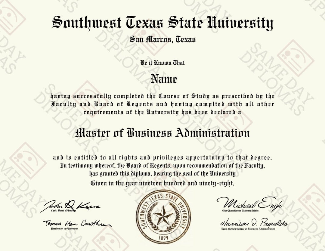 Bachelor Degree Diploma & Transcripts - Doc Printers