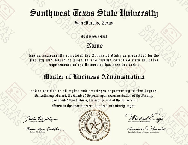 Bachelor Degree Diploma & Transcripts - Doc Printers