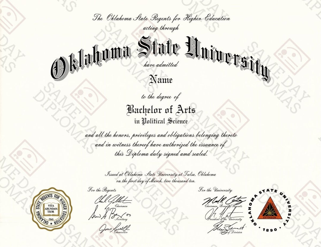College and University Match Diplomas from the USA - Doc Printers