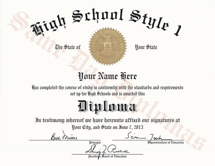 buy real high school diploma