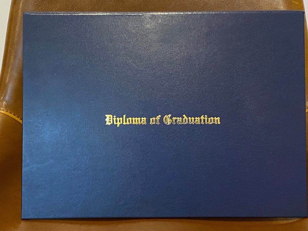 Imprinted Diploma Cover - Standard Options - Doc Printers
