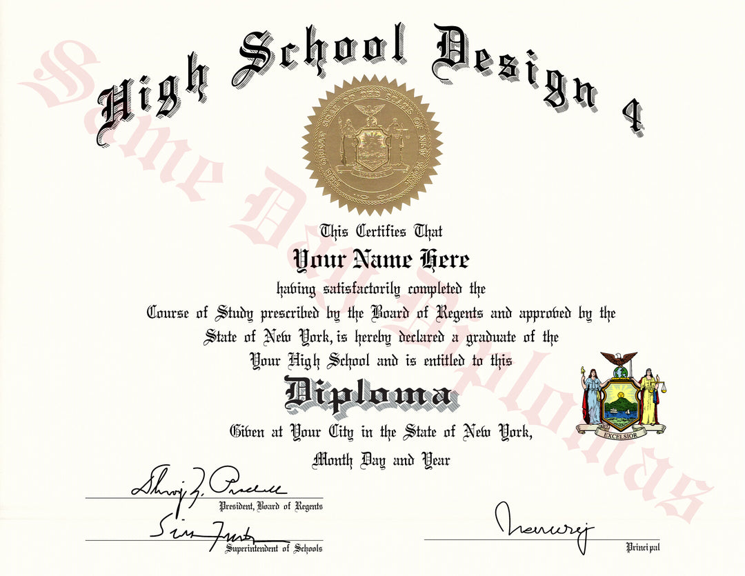 Buy Replacement or Duplicate High School Diplomas Doc Printers