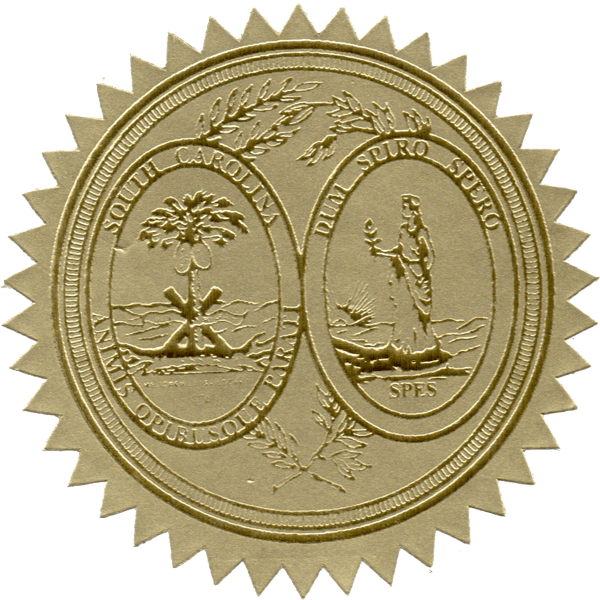 State Seals Metallic Gold - Doc Printers