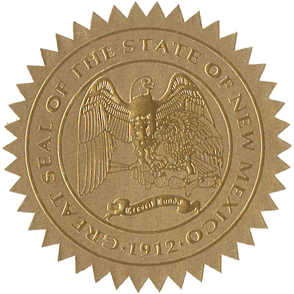 State Seals Metallic Gold - Doc Printers