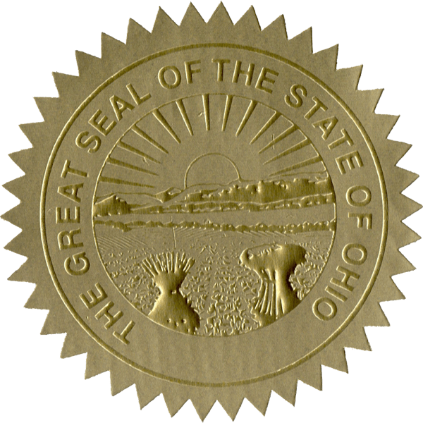 State Seals Metallic Gold - Doc Printers