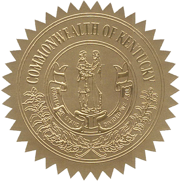 State Seals Metallic Gold - Doc Printers