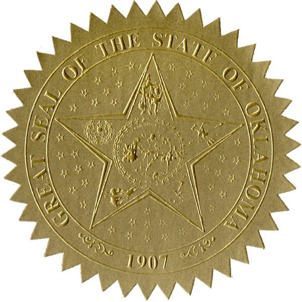 State Seals Metallic Gold - Doc Printers