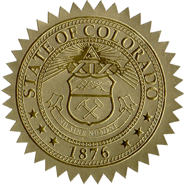 State Seals Metallic Gold - Doc Printers