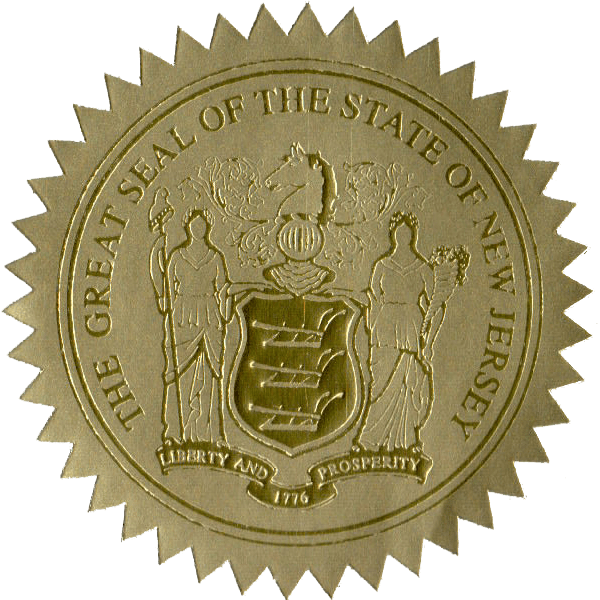State Seals Metallic Gold - Doc Printers
