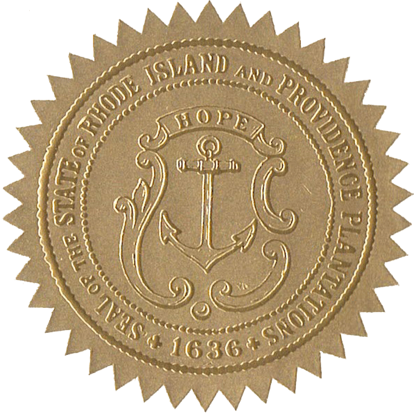 State Seals Metallic Gold - Doc Printers