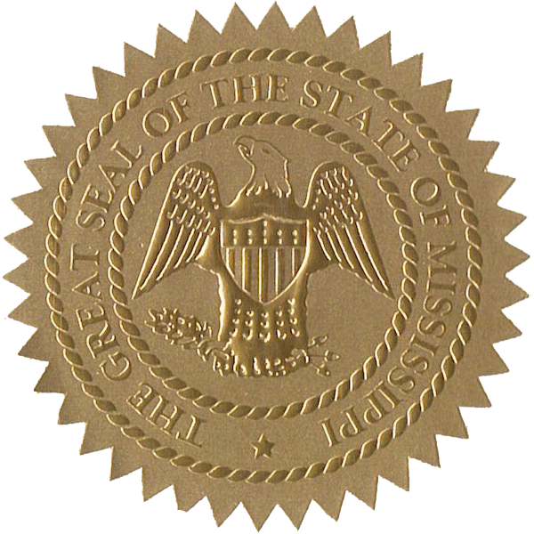 State Seals Metallic Gold - Doc Printers