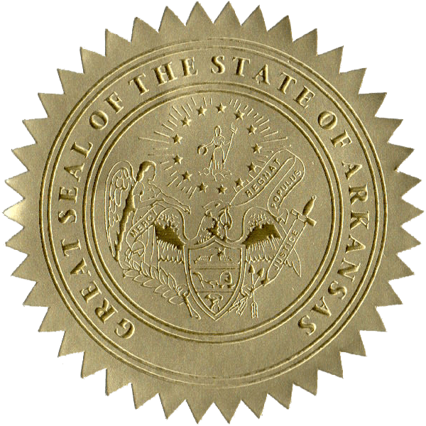 State Seals Metallic Gold - Doc Printers
