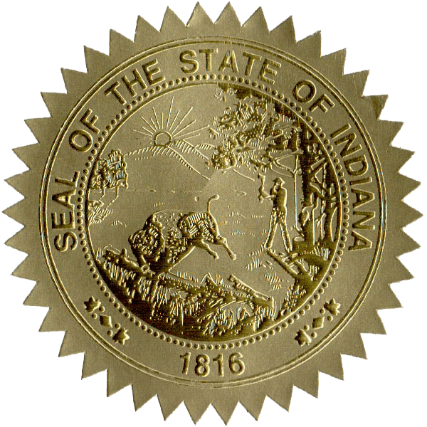 State Seals Metallic Gold - Doc Printers