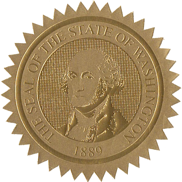 State Seals Metallic Gold - Doc Printers