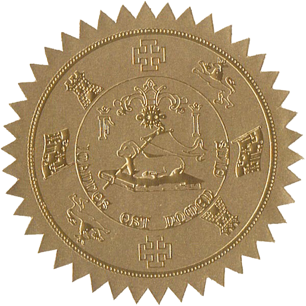 State Seals Metallic Gold - Doc Printers