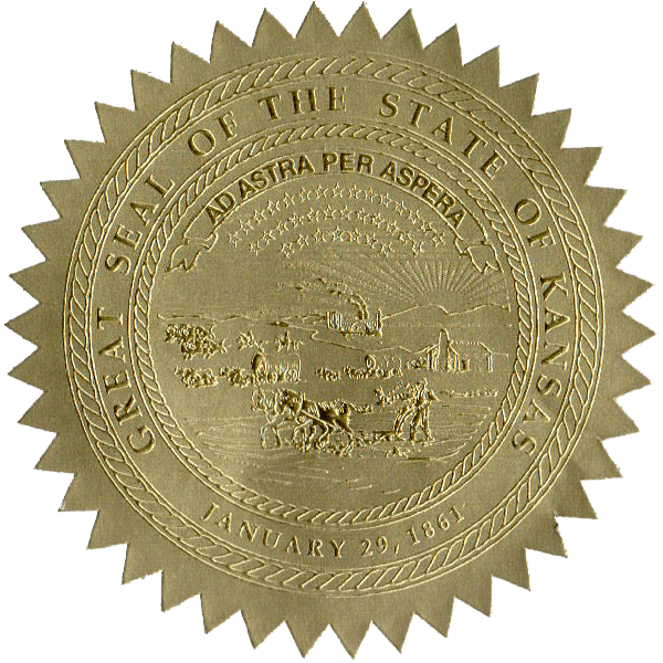 State Seals Metallic Gold - Doc Printers