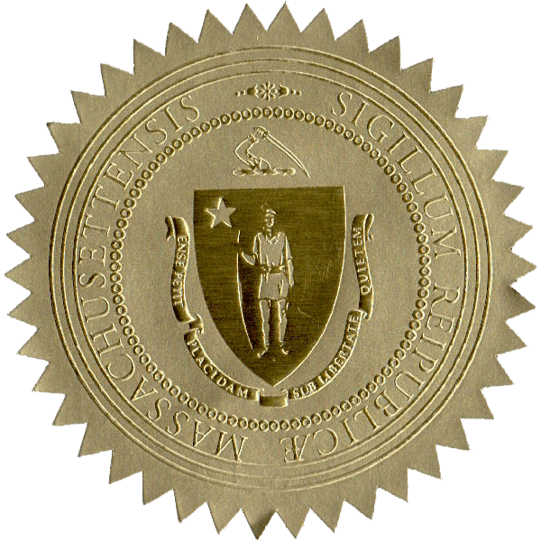 State Seals Metallic Gold - Doc Printers