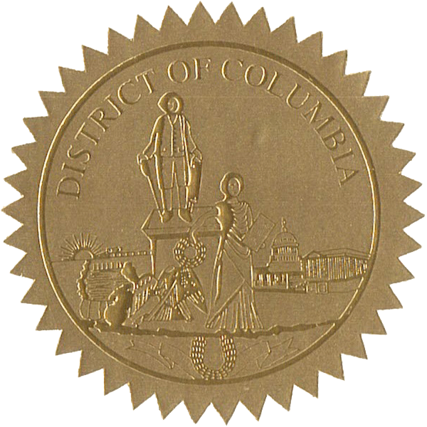 State Seals Metallic Gold - Doc Printers