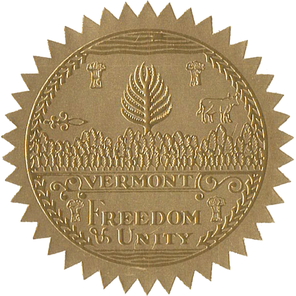 State Seals Metallic Gold - Doc Printers